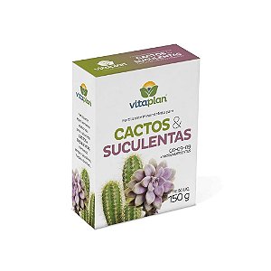 Fertilizante Cactos e Suculentas 150g - Vitaplan