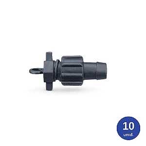 Fim de Linha 16mm com Porca (4 a 24 mil) - 10 unid.