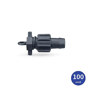 Fim de Linha 16mm com Porca (4 a 24 mil) - 100 unid.