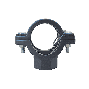 Colar de Tomada 50mm x 1" com Anel de Vedação para Cano PVC