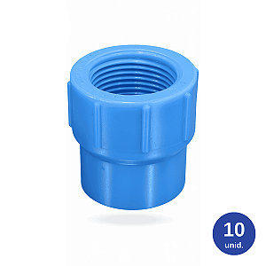 Luva LR DN 25mm x 3/4" Soldável e Rosca Amanco - 10 unid