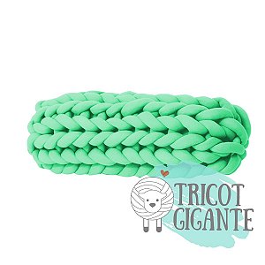 Almofada Redondinha de Tricot Gigante - Cores Limitadas