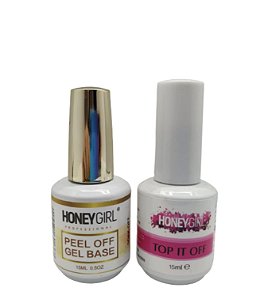 Gel Base E Top Coat Honey Girl