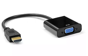 Cabo adaptador HDMI para VGA PLUSCABLE