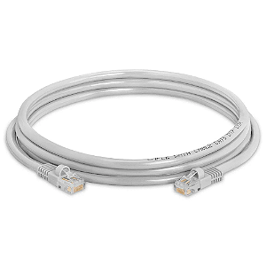 CABO REDE PATCHCORD CAT5E BRANCO 2M SPEEDLAN