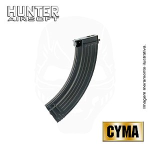 Magazine midcap AEG AK47 metal 150 rounds - Cyma