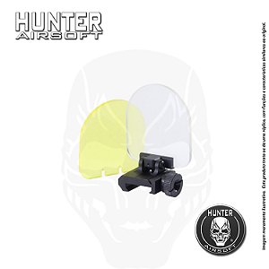 Protetor Red Dot trilho 20/22mm duas lentes - Hunter Airsoft