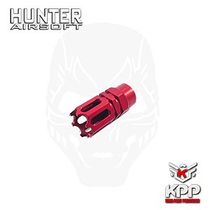 Flash hider tipo 2 rosca esquerda - KPP