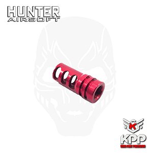 Flash hider tipo 4 rosca esquerda - KPP