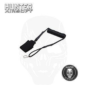 Fiel tático pistola AEP/GBB espiral preto - Hunter Airsoft