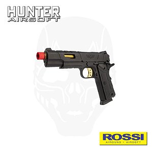 Pistola Airsoft 1911 Red Wings Gold GBB - Rossi