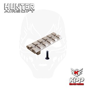 Trilho picatinny 55 mm Glock GBB Tan - KPP