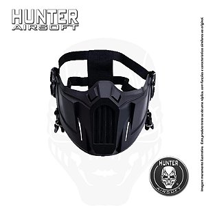 Máscara Airsoft Fansport meia face rígida - Hunter Airsoft