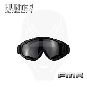 Óculos Militar p/ capacete sem cooler Preto - FMA