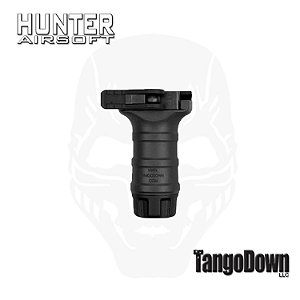 Front Grip vertical trilho 22mm engate rápido Preto - Tango Down LLC