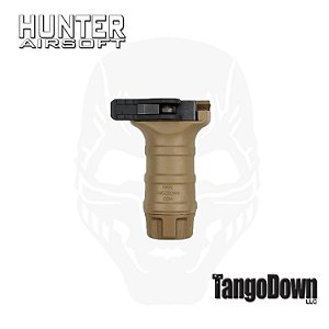 Front Grip vertical trilho 22mm engate rápido Tan - Tango Down LLC