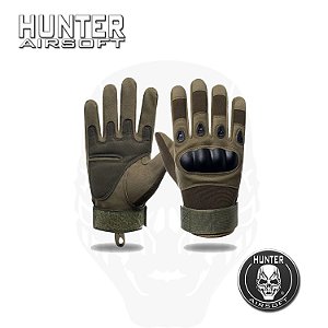 Luva tática militar verde mod - Hunter Airsoft