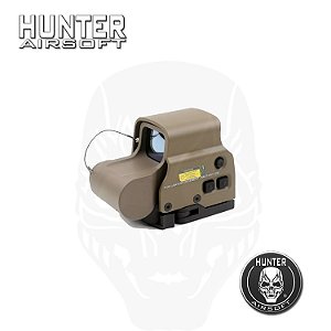 Red Dot mod Eotech 558 trilho 22mm Tan réplica - Hunter Airsoft