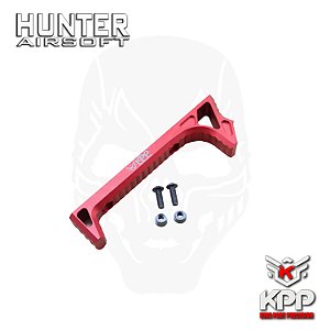 Front grip AEG Tipo 4 Keymod vermelho - KPP