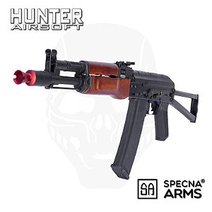 Rifle Airsoft AEG AK 74 U Wood SA-J08 EDGE E-series - Specna Arms