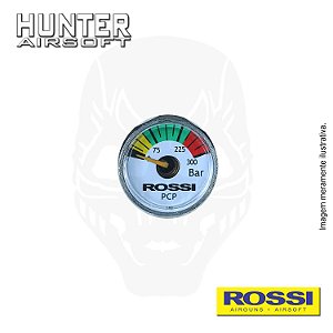 Manômetro medidor de pressão carabina PCP R8 - Rossi