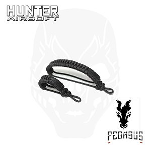 Zarelho bandoleira Sniper kit coronha cano preto - Pegasus