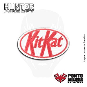 Patch Kit Kat bordado - Ponto Militar