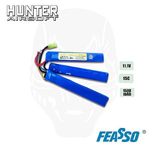 Bateria LiPo 3 Células (15C) 11.1V 1500mAh FFB002 - FEASSO