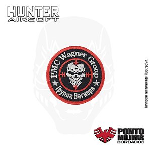 Patch PMC Wagner Group bordado - Ponto Militar