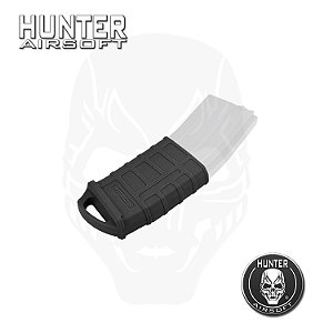 Capa protetora magazine M4 / M16 preta - Hunter Airsoft