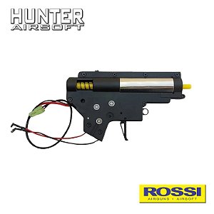 Gearbox Airsoft Neptune V.2 completa fiação traseira - Rossi