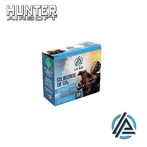Cilindro CO² 12G Airsoft/Airgun (cx c/ 10 und) - Leão