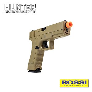 Pistola Airsoft Glock V17 Tan GBB - Rossi
