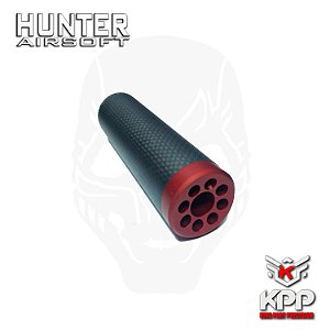Supressor carbono fosco M4/M16 CCW 14mm Tipo 2 35 x 125mm – KPP