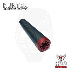 Supressor carbono fosco M4/M16 CCW 14mm Tipo 2 35 x 150mm – KPP