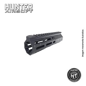 Handguard 7" Picatinny M-lok Airsoft + Barrel Nut - Hunter Airsoft