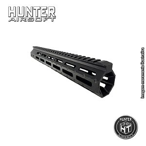 Handguard 12" Picatinny M-lok Airsoft + Barrel Nut - Hunter Airsoft