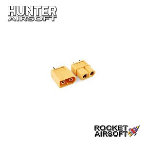 Conector XT60 (par) - Rocket Airsoft