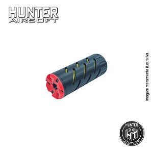 Supressor Twist Gold 39 x 100mm M4/M16 CCW 14mm 3D - Hunter Airsoft