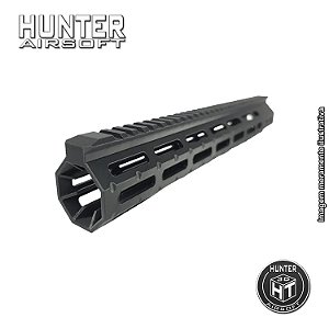 Handguard 13" Picatinny M-lok Airsoft + Barrel Nut - Hunter Airsoft