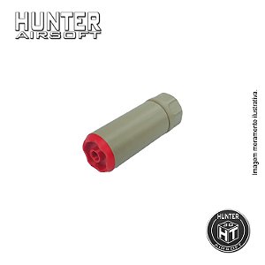 Supressor SOCOM 38x100mm M4/M16 Airsoft CCW 14mm Tan - Hunter 3D