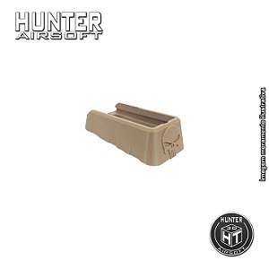 Magwell Punisher longo M4 Neptune Rossi Airsoft Tan - Hunter 3D