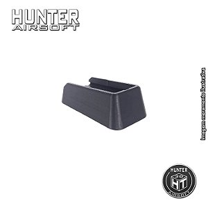 Magwell Hunter longo M4 Neptune Rossi Airsoft Preto - Hunter 3D