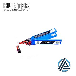 Bateria LiPo Ultra 11.1V/3s (3 pack) 1100mAh (20/40C) Airsoft - Leão