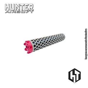 Supressor Hexa 40x200 Tan + Flash Hider M4 CCW 14mm - Hunter 3D