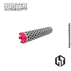 Supressor Hexa 40x150 Tan + Flash Hider M4 CCW 14mm - Hunter 3D