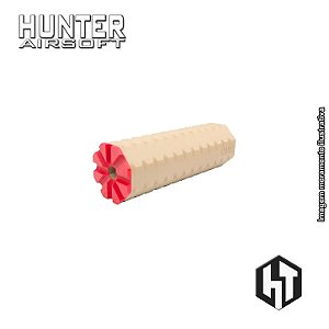Supressor Core 40x125 Tan M4 CCW 14mm - Hunter 3D