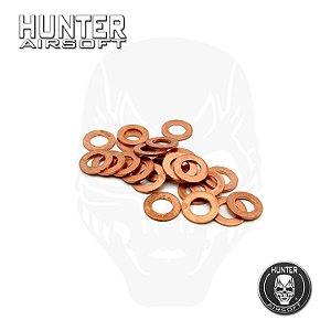 Shimming cobre 3x5x1 mm (Pct com 10 un) - Hunter Airsoft