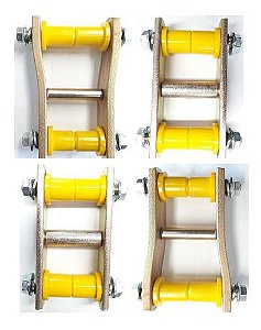 Jumelo Alto Willys Rural, F-75 - Kit Com 2 Pares