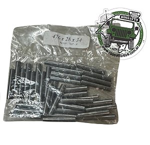 ROLETES CARRETEL 4 MARCHAS - F350/F4000/D10 ENGRENAGEM 2ª
